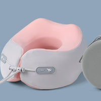 Memory Foam U-shaped Pillow Travel Neck Pillow Storage