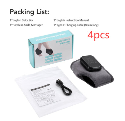 Electric Heating Ankle And Wrist Guard Feet Massage Instrument Relax Ankle