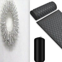 Acupressure Massage Mat With Needles Set Back Massager For Neck Foot Kuznetsov's Applicator Massage Pad Yoga Mat With Pillow