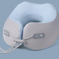 Memory Foam U-shaped Pillow Travel Neck Pillow Storage