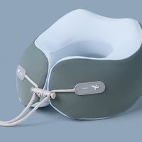 Memory Foam U-shaped Pillow Travel Neck Pillow Storage